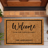 Die Begrüßungsbedingungen gelten für die sonnige T Fußmatte