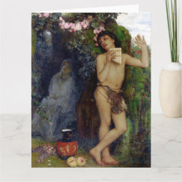 Die Begrüßungskarte des Hirten für schöne Kunst Karte