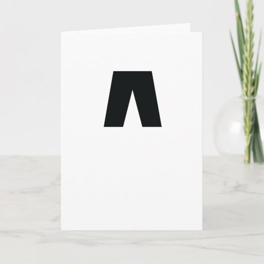 Die Begrüßungskarte des Nightpantz-Symbols Karte (Vorderseite)