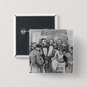 Die Behandlung der Tuberkulose Button (Vorne & Hinten)