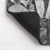 Die Behandlung der Tuberkulose Mousepad (Ecke)