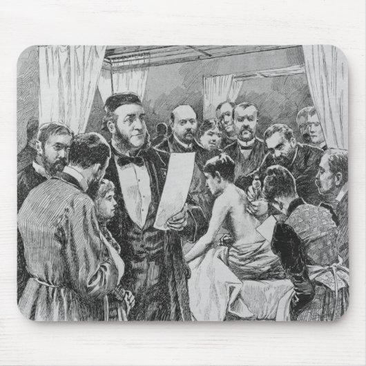 Die Behandlung der Tuberkulose Mousepad (Vorne)