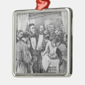 Die Behandlung der Tuberkulose Ornament Aus Metall (Links)