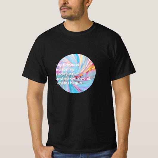 Die Beharrlichkeit des türkischen Zitats T-Shirt (Vorderseite)