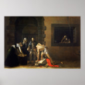 Die Beheading of Saint John von Caravaggio - Poste Poster (Vorne)