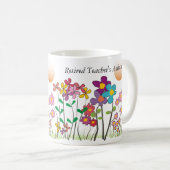 Die behilfliche Tassen-künstlerische Blumen des Kaffeetasse (VorderseiteRechts)
