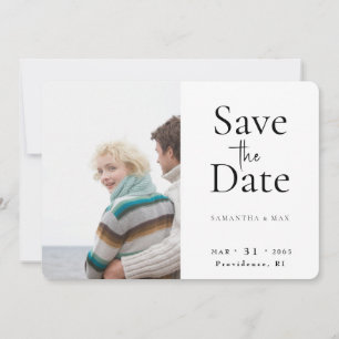 Die beiden Fotos Hochzeit retten das Datum Save The Date