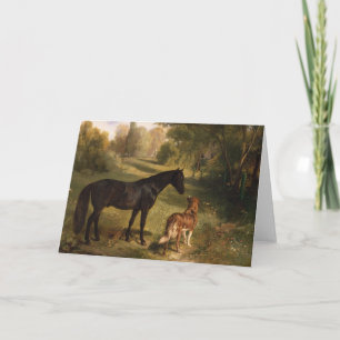 Die beiden Freunde Karte