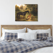 Die beiden Freunde Leinwanddruck (Insitu (Schlafzimmer))