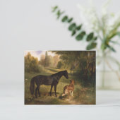 Die beiden Freunde Postkarte (Stehend Vorderseite)