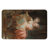 Die beiden Schwestern - Jean-Honoré Fragonard Magnet (Horizontal)