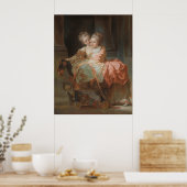 Die beiden Schwestern - Jean-Honoré Fragonard Poster (Küche)