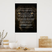 Die beiden WOLVES CHEROKEE TALE Indianerdrucke Poster (Küche)