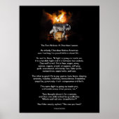 Die beiden WOLVES CHEROKEE TALE Indianerdrucke Poster (Vorne)