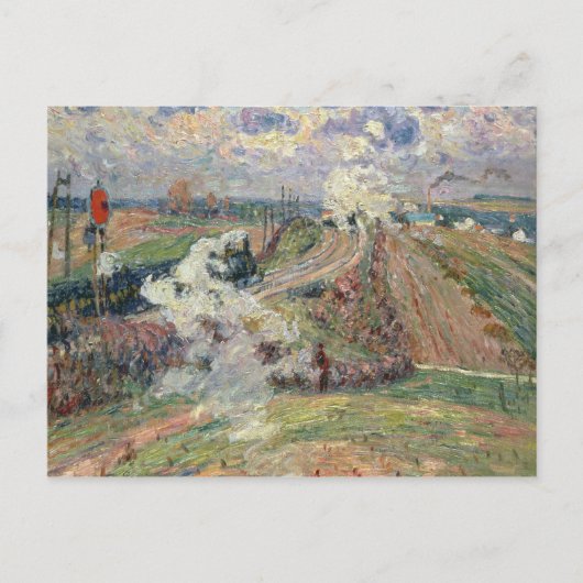 Die beiden Züge Postkarte (Vorderseite)