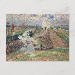 Die beiden Züge Postkarte