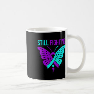 Die Bekämpfung von glücklichen Selbstmordgedanken Kaffeetasse