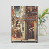 Die Bekanntgabe mit den Heiligen Emiraten Einladung (Stehend Vorderseite)