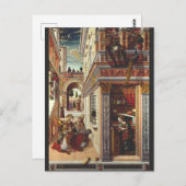 Die Bekanntgabe mit den Heiligen Emiraten Postkarte (Vorne/Hinten)