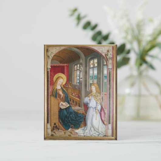 Die Bekanntmachung 2 Postkarte (Stehend Vorderseite)