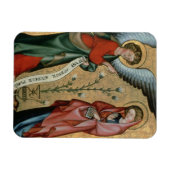 Die Bekanntmachung, c.1330 (Öl auf Tafel) Magnet (Horizontal)