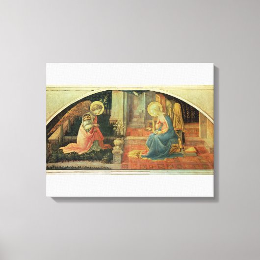 Die Bekanntmachung, c.1450-3 Leinwanddruck (Vorderseite)