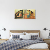 Die Bekanntmachung, c.1450-3 Leinwanddruck (Insitu (Schlafzimmer))