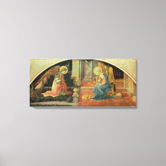 Die Bekanntmachung, c.1450-3 Leinwanddruck (Vorderseite)