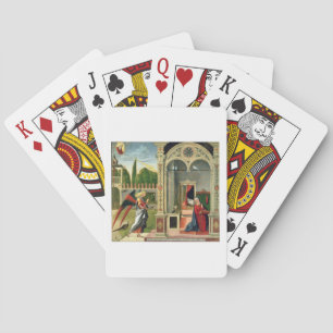 Die Bekanntmachung (Öl auf Tafel) 2 Spielkarten