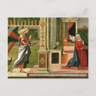 Die Bekanntmachung (Öl auf Tafel) (Einzelheiten vo Postkarte