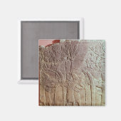 Die Belagerung Alammus durch die Armee von Sennach Magnet (Vorderseite/Rückseite)