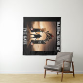 Die Belagerung: Barbaren an den Toren Amerikas Wandteppich (Beispiel (Horizontal))