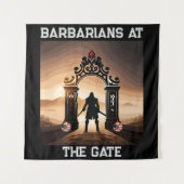 Die Belagerung: Barbaren an den Toren Amerikas Wandteppich (Vorderseite)