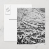 Die Belagerung Bredas Postkarte (Vorne/Hinten)