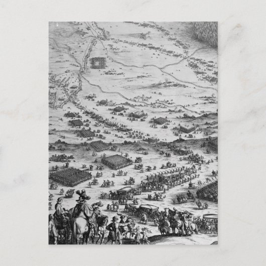 Die Belagerung Bredas Postkarte (Vorderseite)