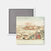 Die Belagerung Danzigs Magnet (Vorderseite/Rückseite)