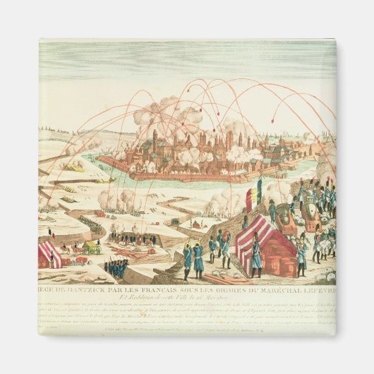 Die Belagerung Danzigs Magnet (Vorne)