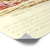 Die Belagerung Danzigs Poster (Ecke)