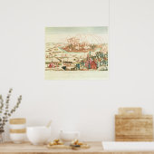 Die Belagerung Danzigs Poster (Küche)