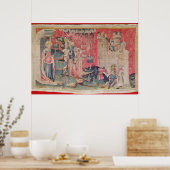 Die Belagerung der Stadt Poster (Küche)