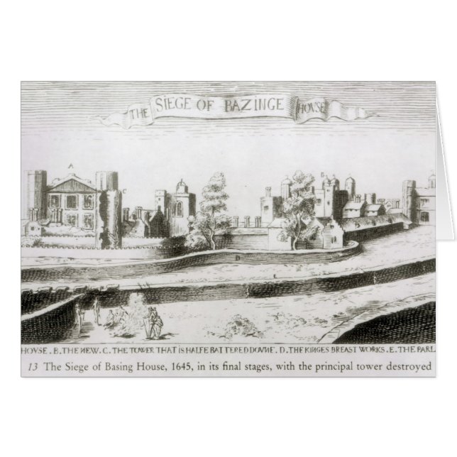 Die Belagerung des Basehauses, 1645 (Vorderseite (Horizontal))