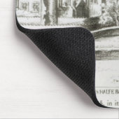 Die Belagerung des Basierens von Haus, 1645 Mousepad (Ecke)