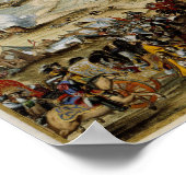 Die Belagerung des deutschen Wismar Poster (Ecke)