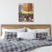 Die Belagerung Jerusalems durch Nebukadnezar Leinwanddruck (Insitu (Schlafzimmer))