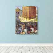 Die Belagerung Jerusalems durch Nebukadnezar Leinwanddruck (Insitu (Holzboden))