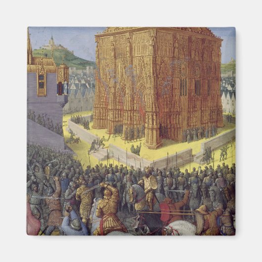 Die Belagerung Jerusalems durch Nebukadnezar Magnet (Vorne)