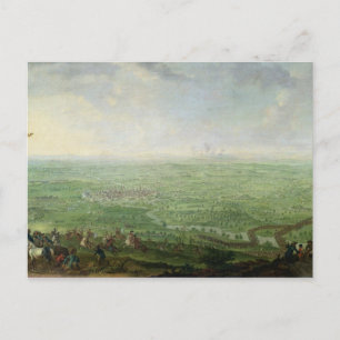 Die Belagerung Olmutz durch die preußische Armee, Postkarte