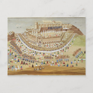 Die Belagerung von Athen 1827, von der Pictorial H Postkarte