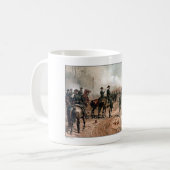 Die Belagerung von Atlanta -- Ziviler Krieg Kaffeetasse (Vorderseite Links)