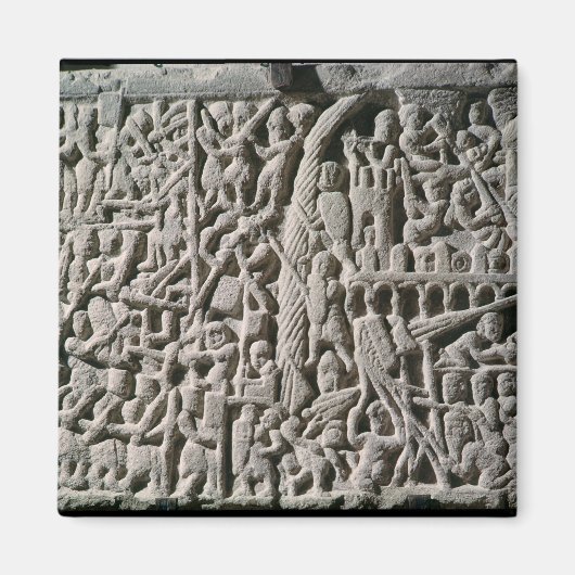 Die Belagerung von Carcassonne Magnet (Vorne)